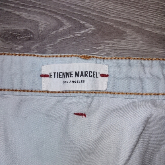 ETIENNE Marcel light colored jean skirt - Picture 6 of 8